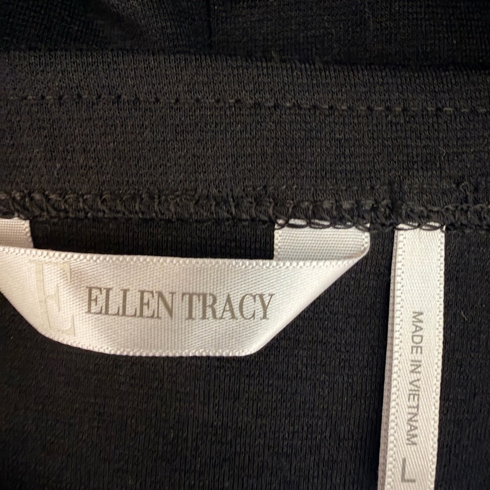 Ellen Tracy Classic Black Pencil Skirt - Picture 4 of 5